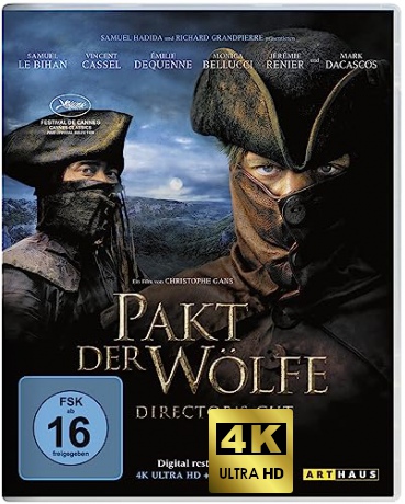 Brotherhood of the Wolf (Braterstwo wilków) [Blu-Ray 4K]+[Blu-Ray]