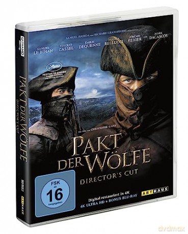 Brotherhood of the Wolf (Braterstwo wilków) [Blu-Ray 4K]+[Blu-Ray]