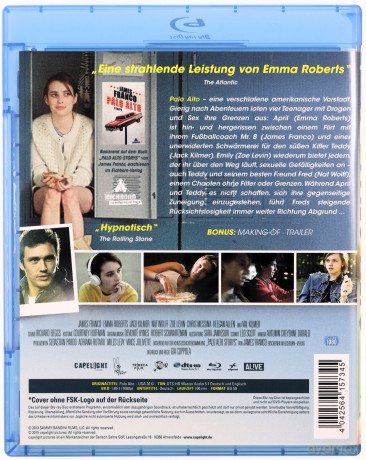 Palo Alto [Blu-Ray]