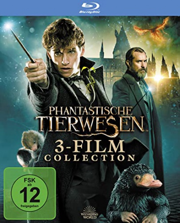Fantastic Beasts Collection (Fantastyczne zwierzęta i jak je znaleźć/ Fantastyczne zwierzęta: Zbrodnie Grindelwalda/ Fantastyczne zwierzęta: Tajemnice Dumbledore'a) [3xBlu-Ray]