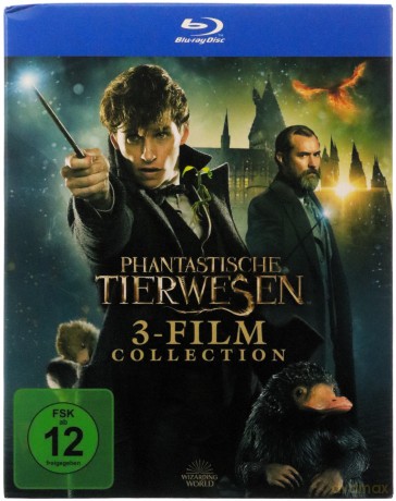 Fantastic Beasts Collection (Fantastyczne zwierzęta i jak je znaleźć/ Fantastyczne zwierzęta: Zbrodnie Grindelwalda/ Fantastyczne zwierzęta: Tajemnice Dumbledore'a) [3xBlu-Ray]