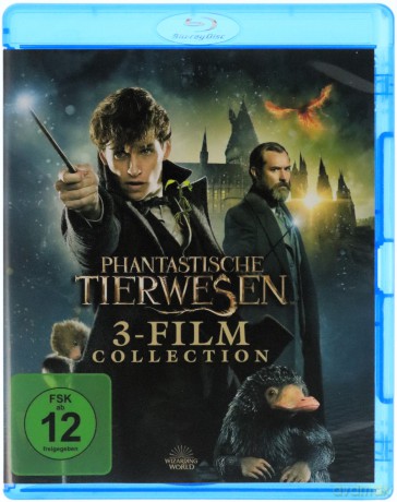 Fantastic Beasts Collection (Fantastyczne zwierzęta i jak je znaleźć/ Fantastyczne zwierzęta: Zbrodnie Grindelwalda/ Fantastyczne zwierzęta: Tajemnice Dumbledore'a) [3xBlu-Ray]
