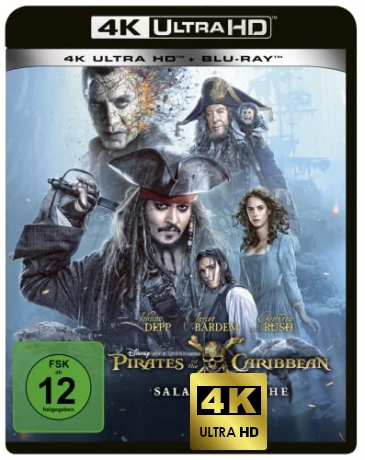 Pirates of the Caribbean: Dead Men Tell No Tales (Piraci z Karaibów: Zemsta Salazara) [Blu-Ray 4K]+[Blu-Ray]