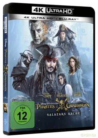 Pirates of the Caribbean: Dead Men Tell No Tales (Piraci z Karaibów: Zemsta Salazara) [Blu-Ray 4K]+[Blu-Ray]
