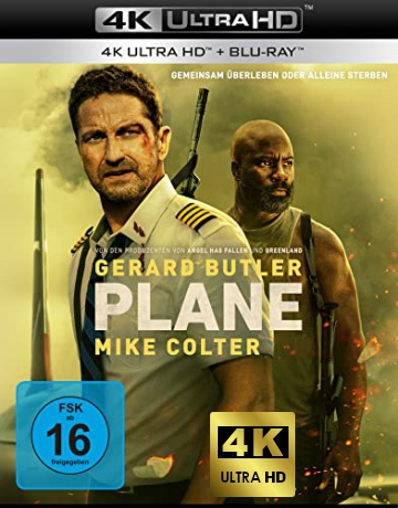 Plane (Przerwany lot) [Blu-Ray 4K]+[Blu-Ray]