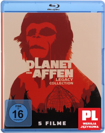 Planeta Małp I-V Kolekcja [5xBlu-Ray]