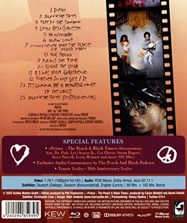Prince: Sign 'o' the Times [Blu-Ray]