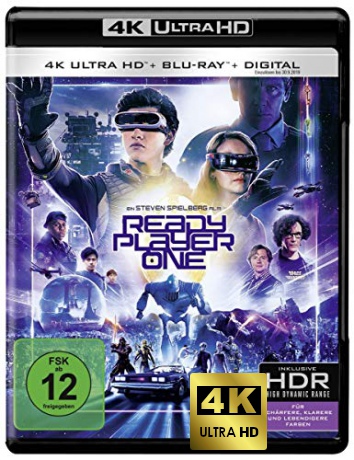 Ready Player One [Blu-Ray 4K]+[Blu-Ray]