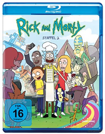 Rick and Morty Season 2 (Rick i Morty) [Blu-Ray]