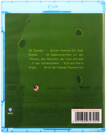 Rick and Morty Season 3 (Rick i Morty) [Blu-Ray]