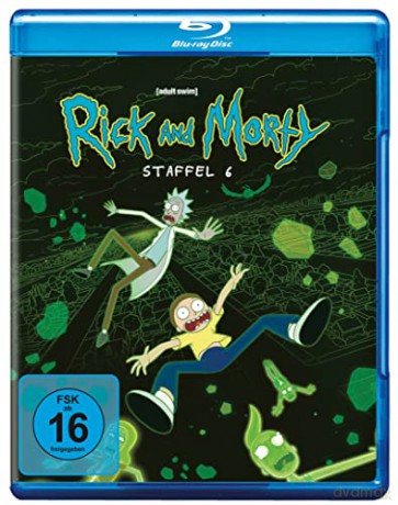 Rick and Morty Season 6 (Rick i Morty) [Blu-Ray]