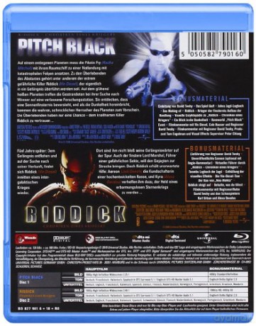 Riddick + Pitch Black (Blu-ray)