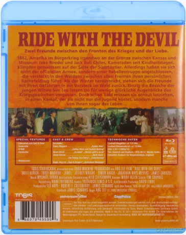 Ride With The Devil (Przejażdżka z diabłem) [Blu-Ray]