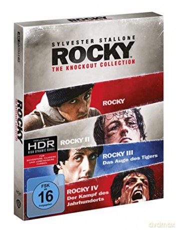 Rocky: The Knockout Collection [4xBlu-Ray 4K]+[Blu-Ray]