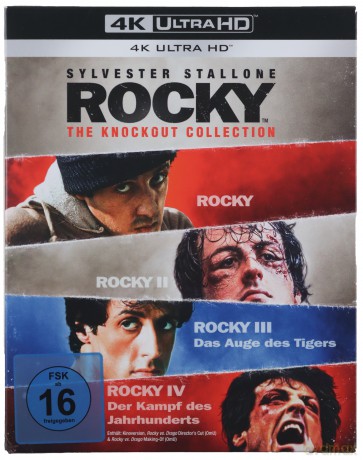Rocky: The Knockout Collection [4xBlu-Ray 4K]+[Blu-Ray]