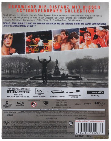 Rocky: The Knockout Collection [4xBlu-Ray 4K]+[Blu-Ray]