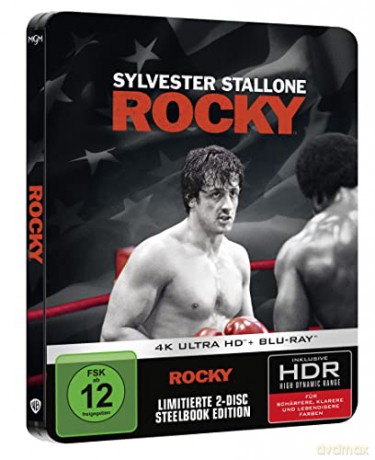 Rocky (steelbook) [Blu-Ray 4K]+[Blu-Ray]