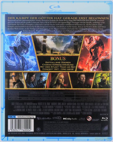 Knights of the Zodiac (Rycerze Zodiaku) [Blu-Ray]