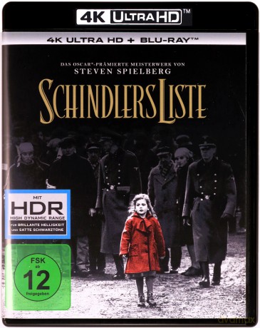 Schindler's List (Lista Schindlera) [Blu-Ray 4K]+[Blu-Ray]