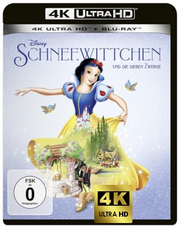 Snow White and the Seven Dwarfs (Królewna Śnieżka i siedmiu krasnoludków) [Blu-Ray 4K]+[Blu-Ray]