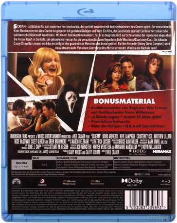 Scream (Krzyk) [Blu-Ray]