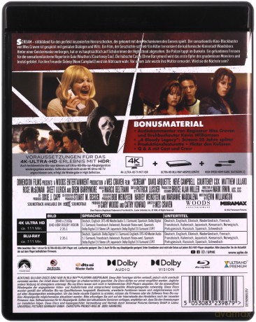 Scream (Krzyk) [Blu-Ray 4K]+[Blu-Ray]