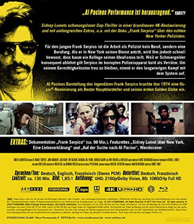 Serpico [Blu-Ray 4K]+[Blu-Ray]