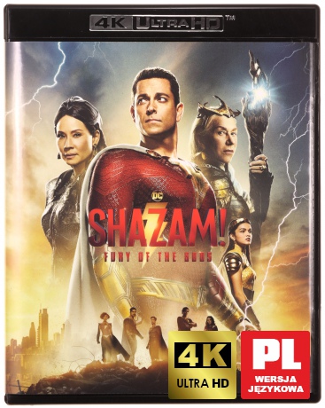 Shazam! Gniew bogów [Blu-Ray 4K]+[Blu-Ray]