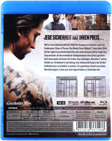 Shot Caller (Skazany) [Blu-Ray]