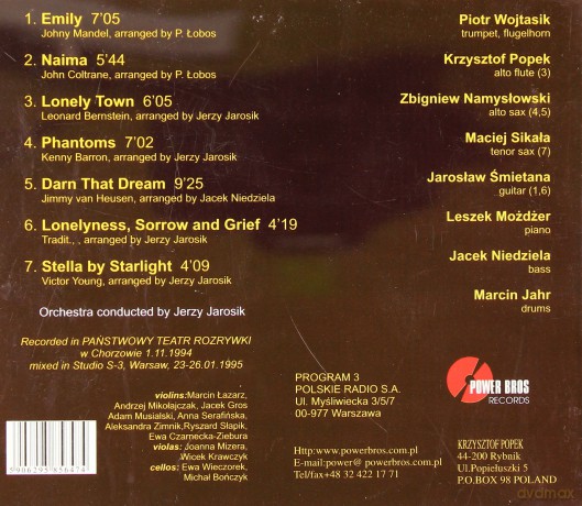 Piotr Wojtasik: Lonely Town [CD]