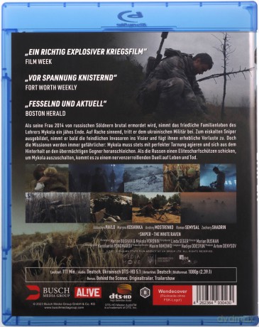 Sniper. The White Raven (Snajper. Biały Kruk) [Blu-Ray]