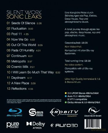 Silent Work: Sonic Leaks (Dolby Atmos Edition) [Blu-Ray]