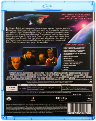 Star Trek: Generations (Star Trek VII: Pokolenia) [Blu-Ray]