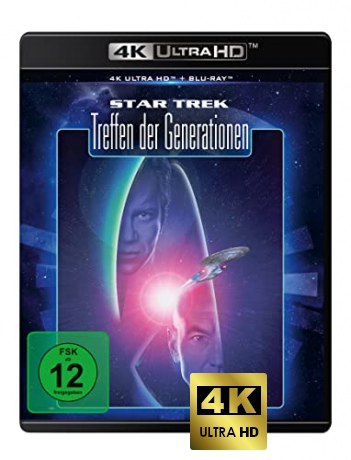Star Trek: Generations (Star Trek VII: Pokolenia) [Blu-Ray 4K]+[Blu-Ray]