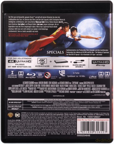 Superman [Blu-Ray 4K]+[Blu-Ray]