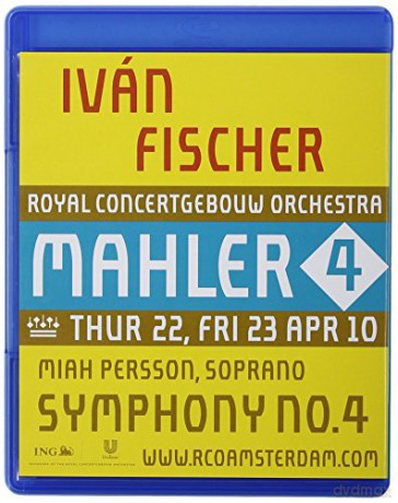 Gustav Mahler: Symphonien Nr 1-10 (Concertgebouw Amsterdam 2009-2011) [BOX] [10xBlu-Ray]