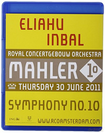 Gustav Mahler: Symphonien Nr 1-10 (Concertgebouw Amsterdam 2009-2011) [BOX] [10xBlu-Ray]