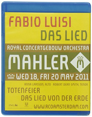 Gustav Mahler: Symphonien Nr 1-10 (Concertgebouw Amsterdam 2009-2011) [BOX] [10xBlu-Ray]