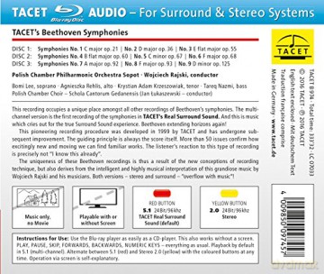 Ludwig van Beethoven: Symphonien nos.1-9 [3xBlu-Ray]