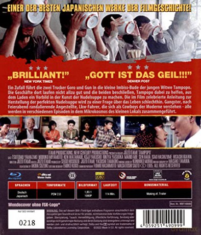 Tampopo - Magische Nudeln (Blu-ray)