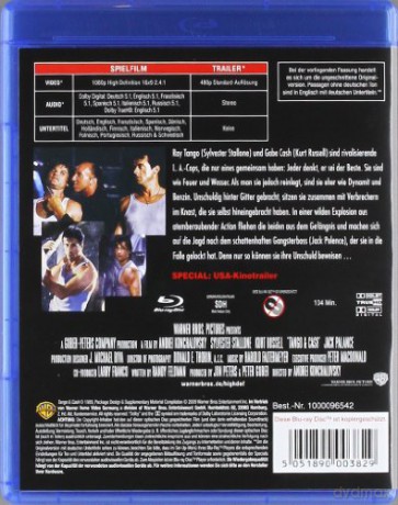 Tango i Cash (Tango & Cash) [Blu-Ray]