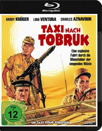 Taxi for Tobruk (Taksówka do Tobruku) [Blu-Ray]