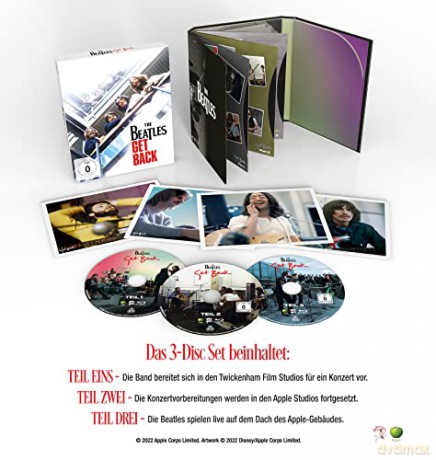 The Beatles: Get Back (OmU) (Blu-ray)