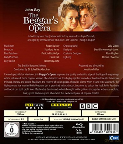 John Gay: The Beggar's Opera [Blu-Ray]