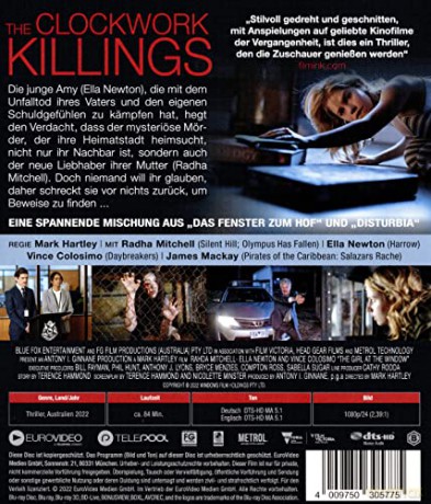The Clockwork Killings (Blu-ray)