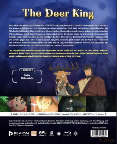 The Deer King (Shika no Ô) [Blu-Ray]