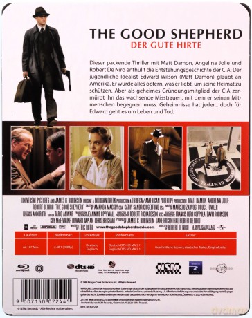 The Good Shepherd (Dobry agent) (steelbook) [Blu-Ray]