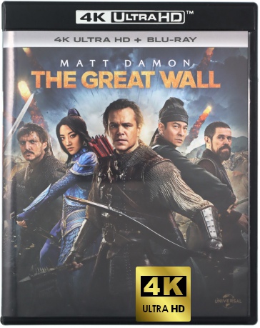 The Great Wall (Wielki Mur) [Blu-Ray 4K]+[Blu-Ray]