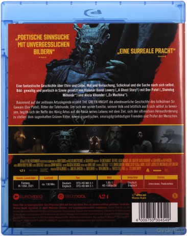 The Green Knight (Zielony Rycerz) [Blu-Ray]