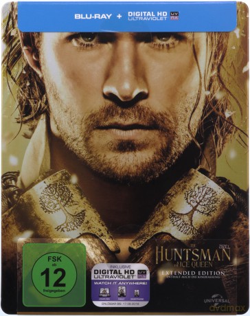 Łowca i Królowa Lodu (The Huntsman: Winter's War) (steelbook) [Blu-Ray]